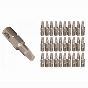 Wiha Tools 72539 Square #3 Contractor Insert Bit, 30 Piece