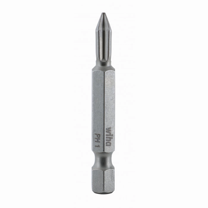 Wiha Tools 74103 Phillips Power Bit, #1 x 50 mm, 10 Pk