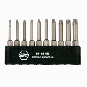Wiha Tools 74981 10 Piece TORX Align Power Bit Belt Set