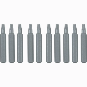 Wiha Tools 75663 T4 x 28mm System 4 TORX Micro Bit, 10 Pack