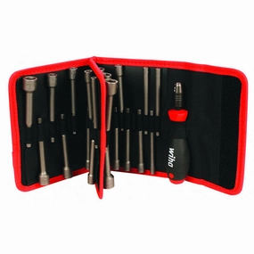 Wiha Tools 76084 22 Piece SAE & Metric Power Blade Nut Driver Set