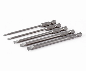 Wiha Tools 76093 Slotted Power Blades, 5 Pc. Set
