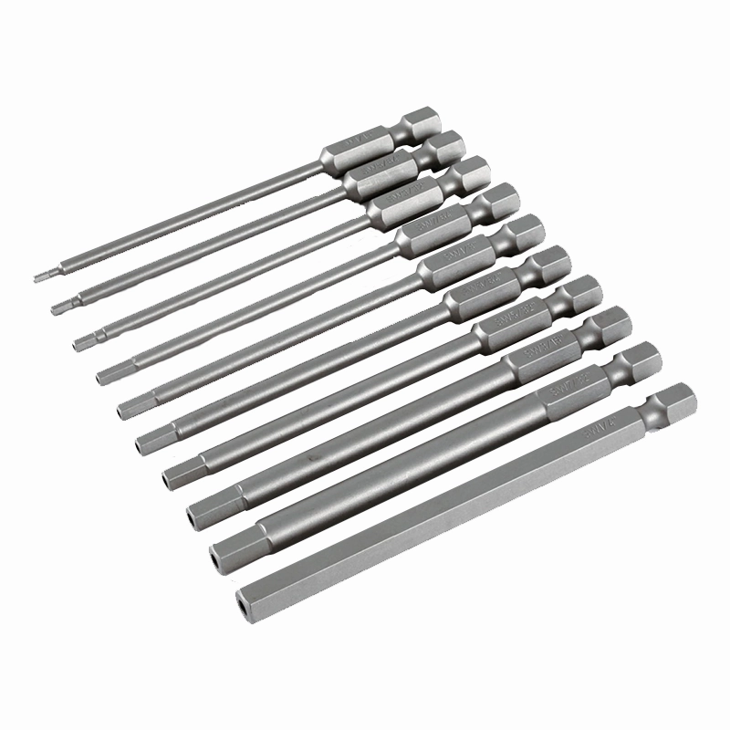Wiha Tools 76096 Security Hex Inch Power Blades, 10 Pc. Set