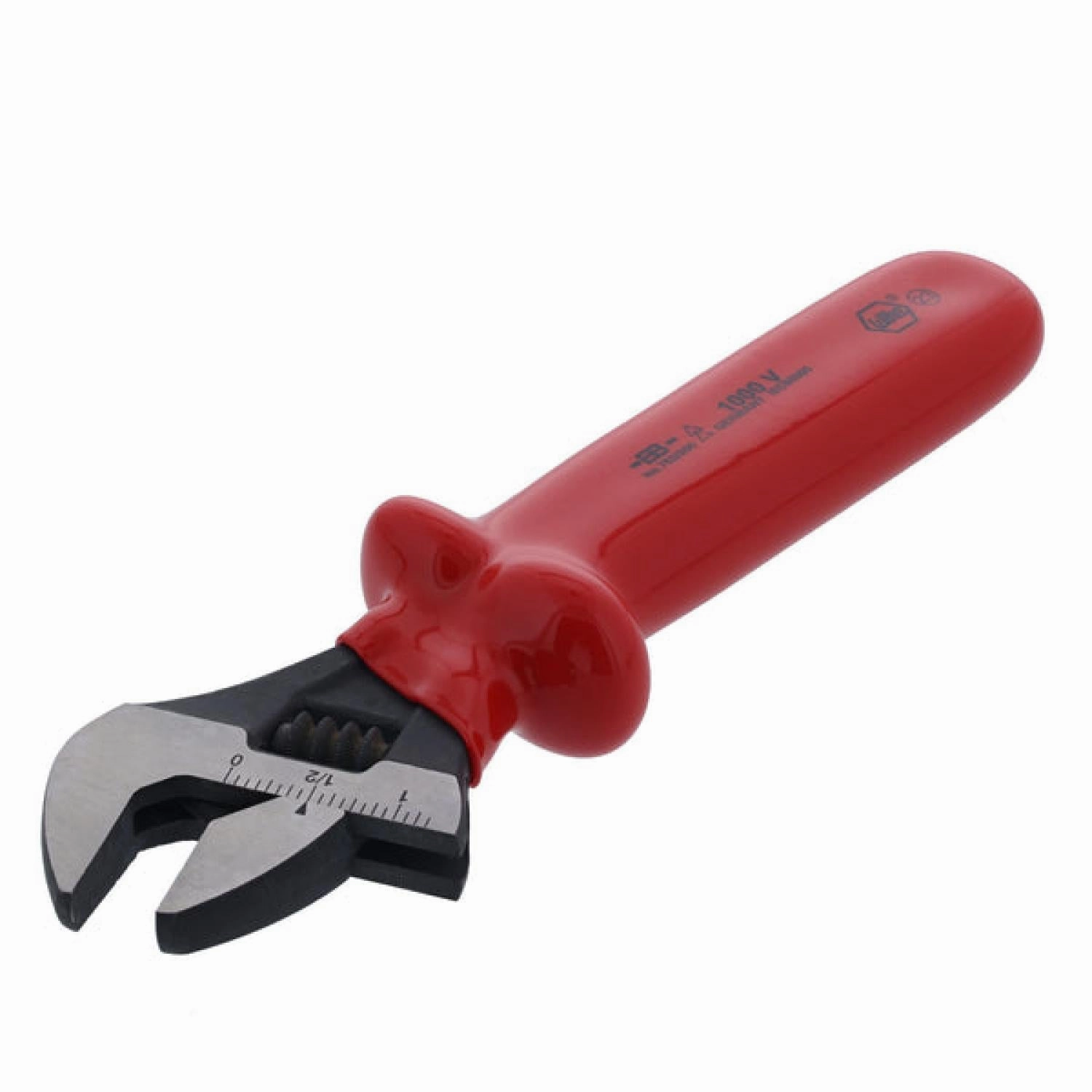 Wiha Tools 76208 8" Insulated Adjustable Wrench