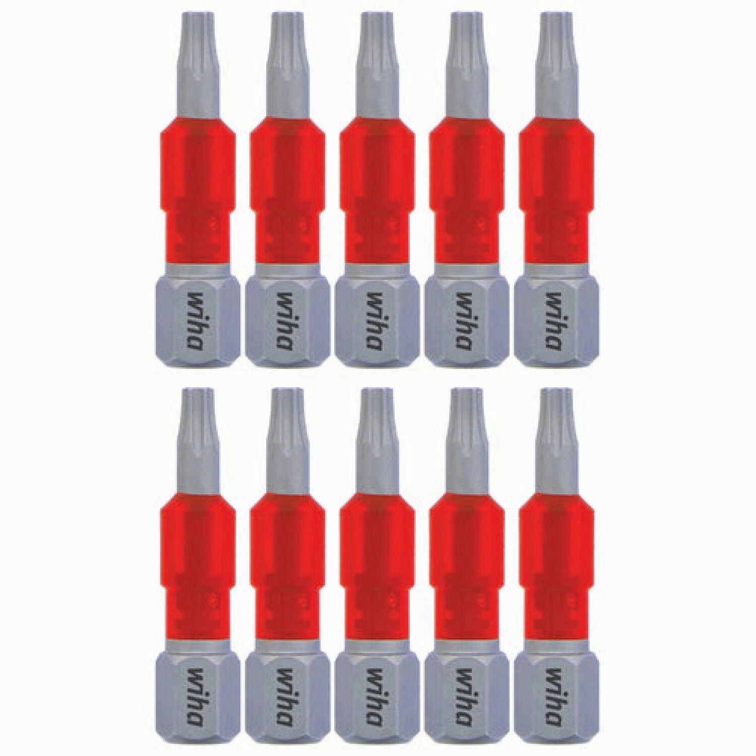 Wiha Tools 76510 MaxxTor Impact Insert Bit Torx T10 - 29mm - 10 Pack