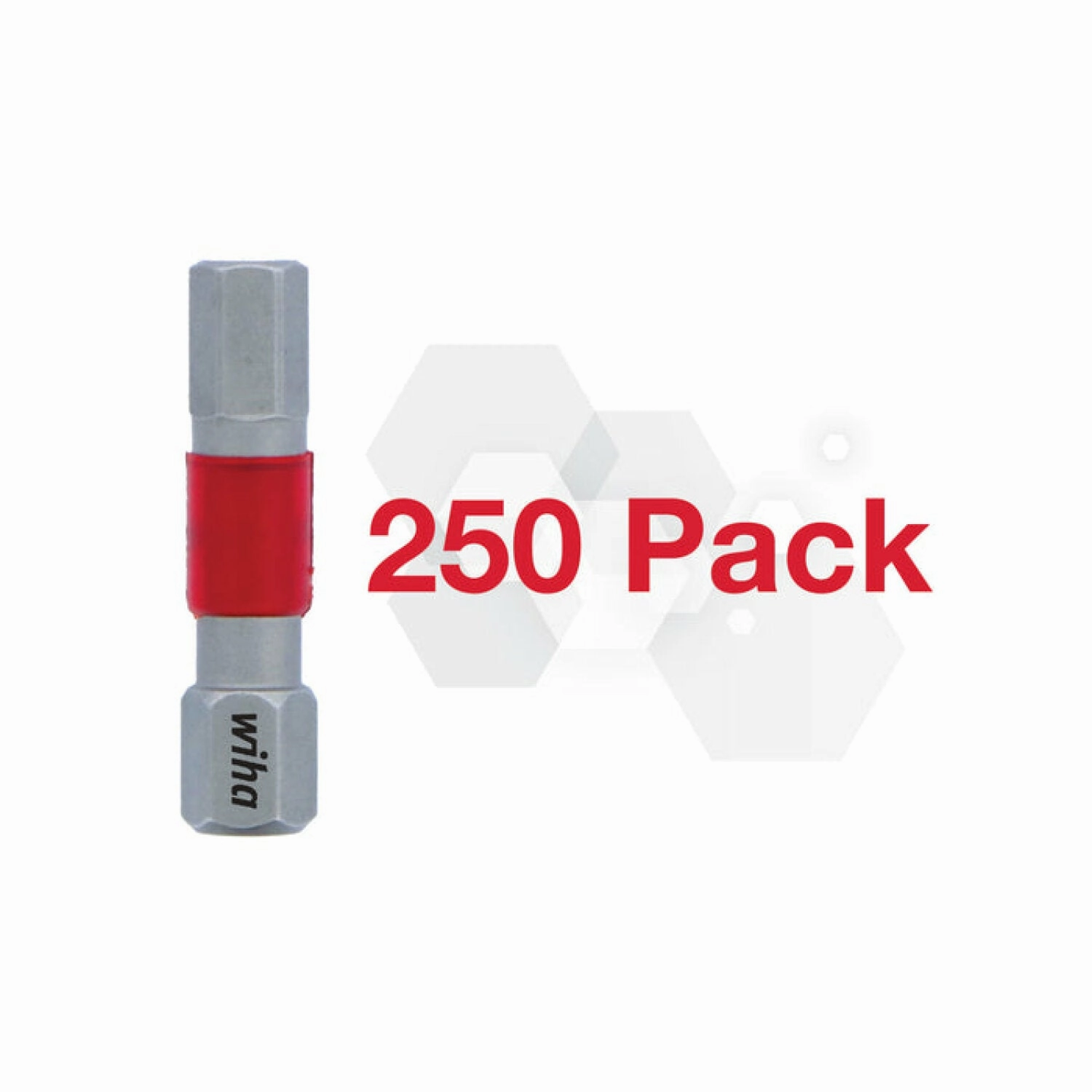 Wiha Tools 76529 - Impact Insert Bit Hex 7/32" - 250 Pk