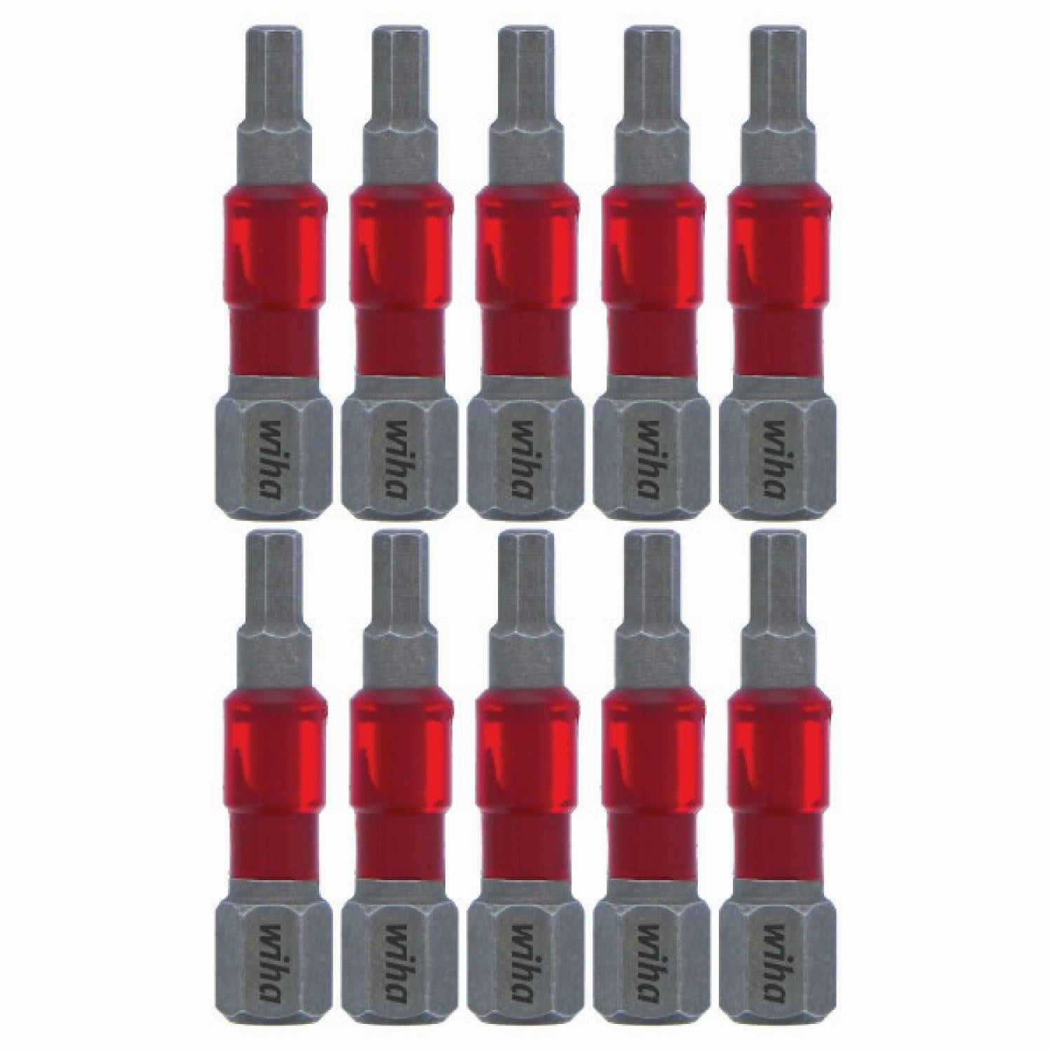Wiha Tools 76530 MaxxTor Impact Bit Hex 1/8" x 29mm - 10 Pack