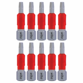 Wiha Tools 76538 MaxxTor Impact Bit Square #1 x 29mm - 10 Pack