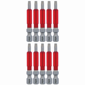 Wiha Tools 76554 MaxxTor Impact Bit TORX T15 x 49mm - 10 Pack