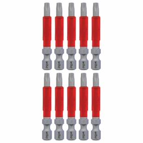 Wiha Tools 76555 MaxxTor Impact Bit TORX T20 x 49mm - 10 Pack