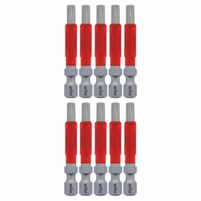 Wiha Tools 76557 MaxxTor Impact Bit TORX T27x 49mm - 10 Pack