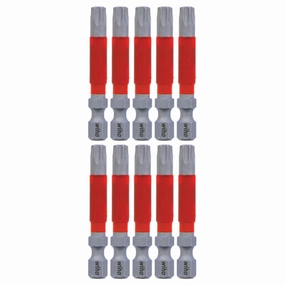 Wiha Tools 76558 MaxxTor Impact Bit TORX T30 x 49mm - 10 Pack