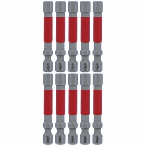 Wiha Tools 76575 MaxxTor Impact Bit Hex 1/4" x 49mm - 10 Pack
