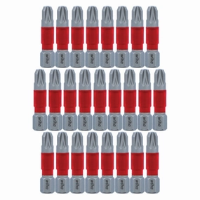 Wiha Tools 76608 MaxxTor Impact Bit Pozidriv #3 - 29mm - 25 Pack