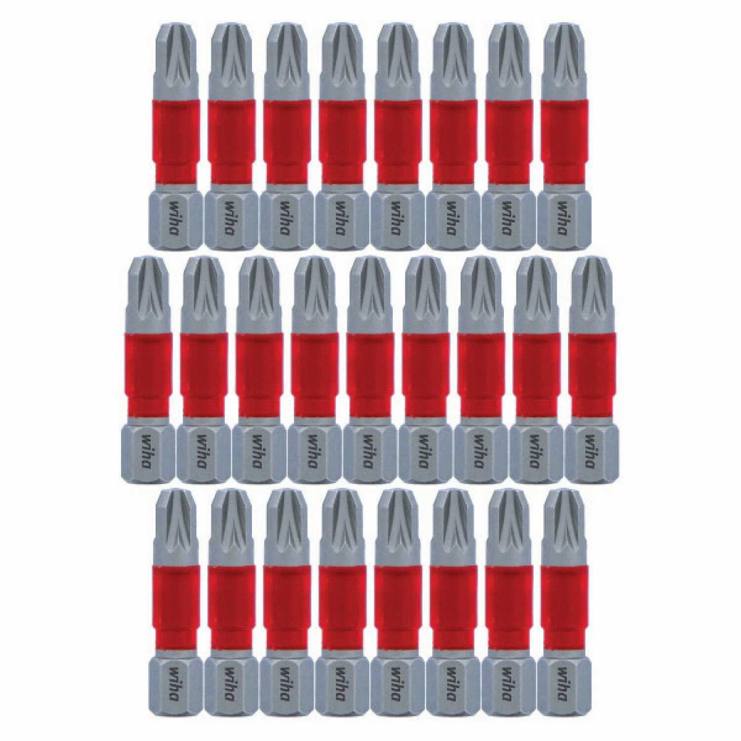 Wiha Tools 76608 MaxxTor Impact Bit Pozidriv #3 - 29mm - 25 Pack