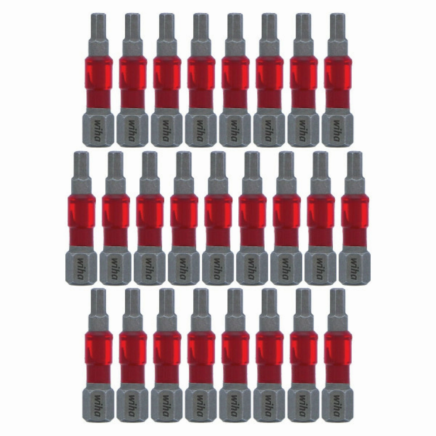 Wiha Tools 76630 MaxxTor Impact Bit Hex 1/8" - 29mm - 25 Pack