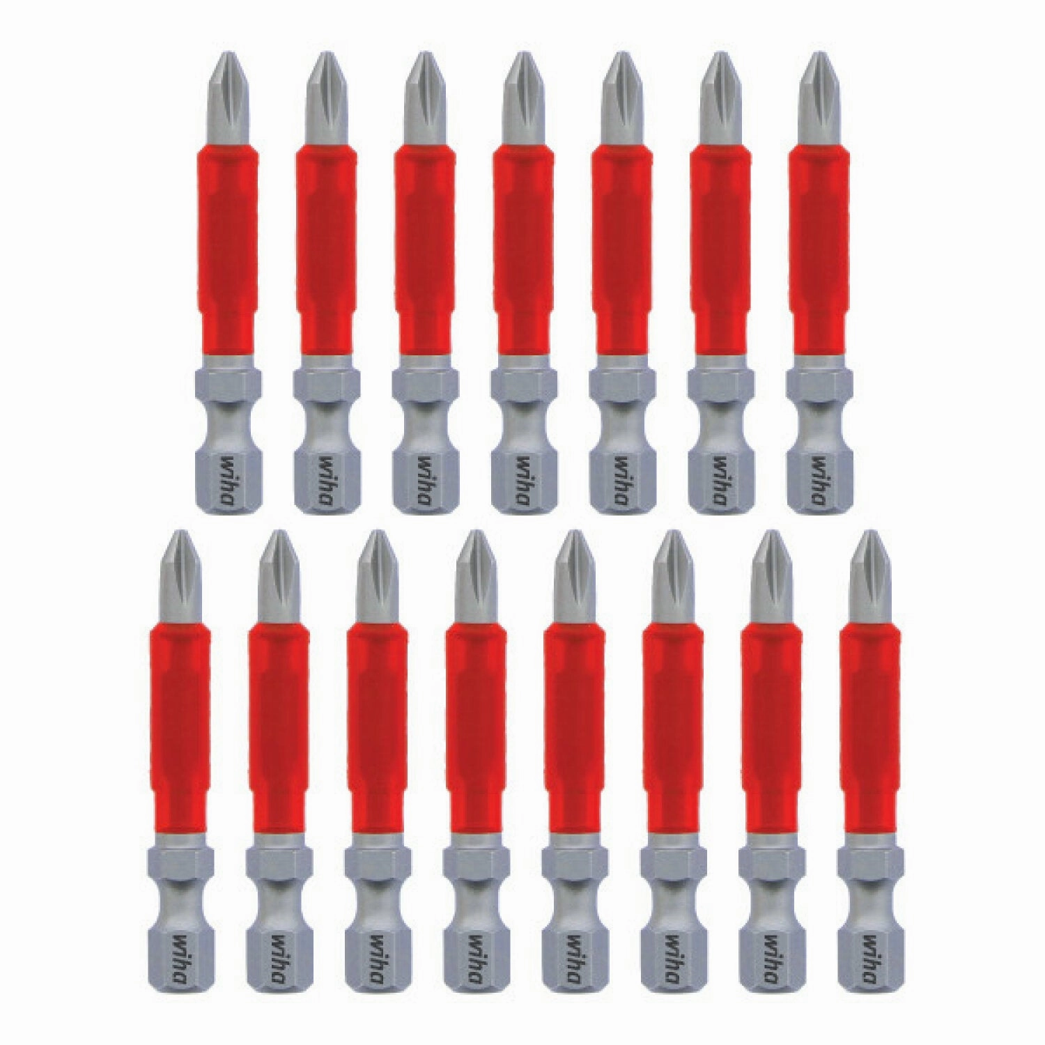 Wiha Tools 76641 MaxxTor Impact Bit Phillips #1 - 49mm - 15 Pack