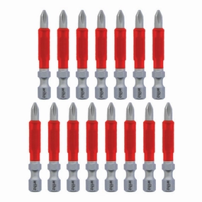 Wiha Tools 76641 MaxxTor Impact Bit Phillips #1 - 49mm - 15 Pack