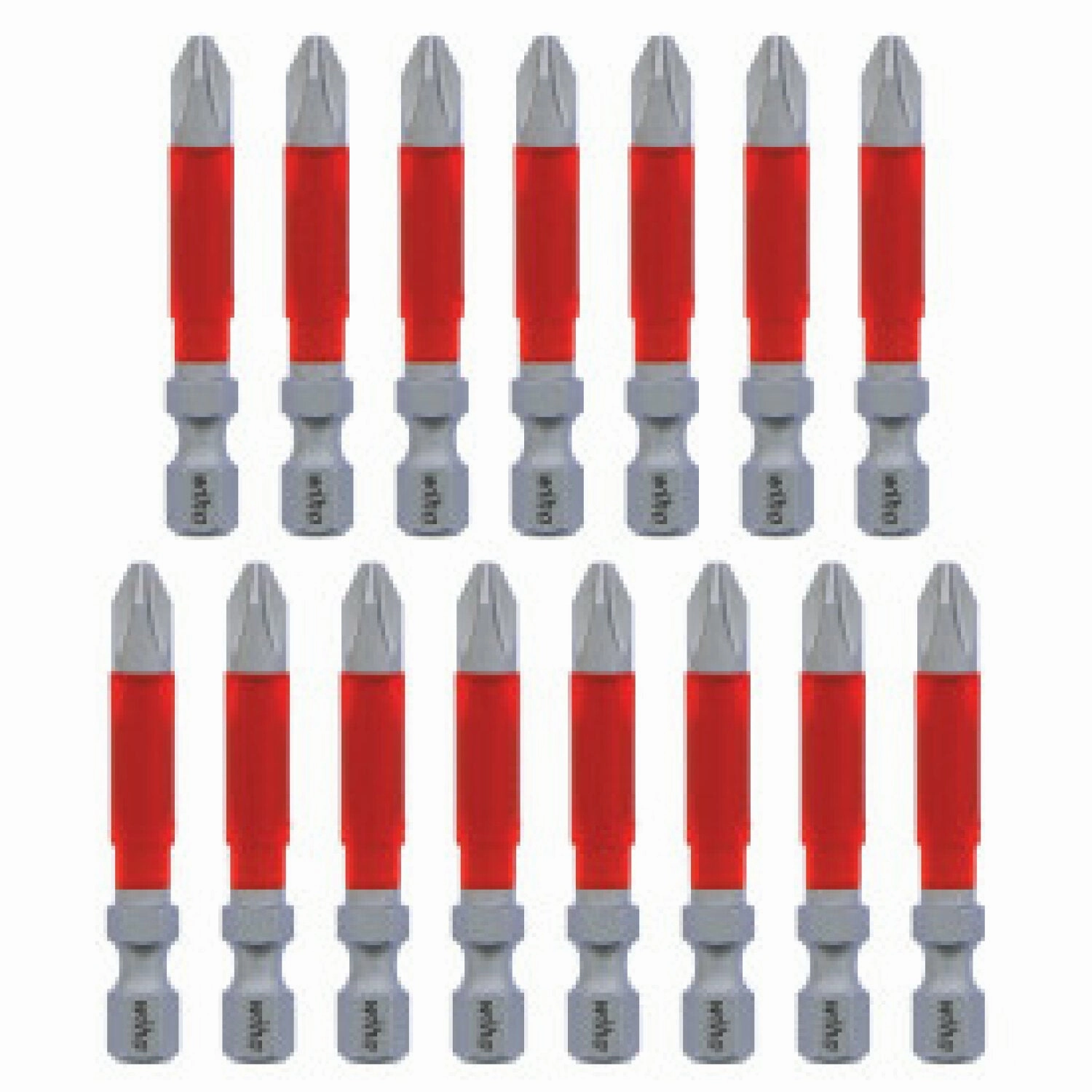 Wiha Tools 76642 MaxxTor Impact Bit Phillips #2 - 49mm - 15 Pack