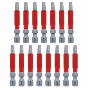 Wiha Tools 76645 MaxxTor Impact Bit Square #2 - 49mm - 15 Pack