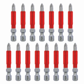Wiha Tools 76647 MaxxTor Impact Bit Pozidriv #1 - 49mm - 15 Pack