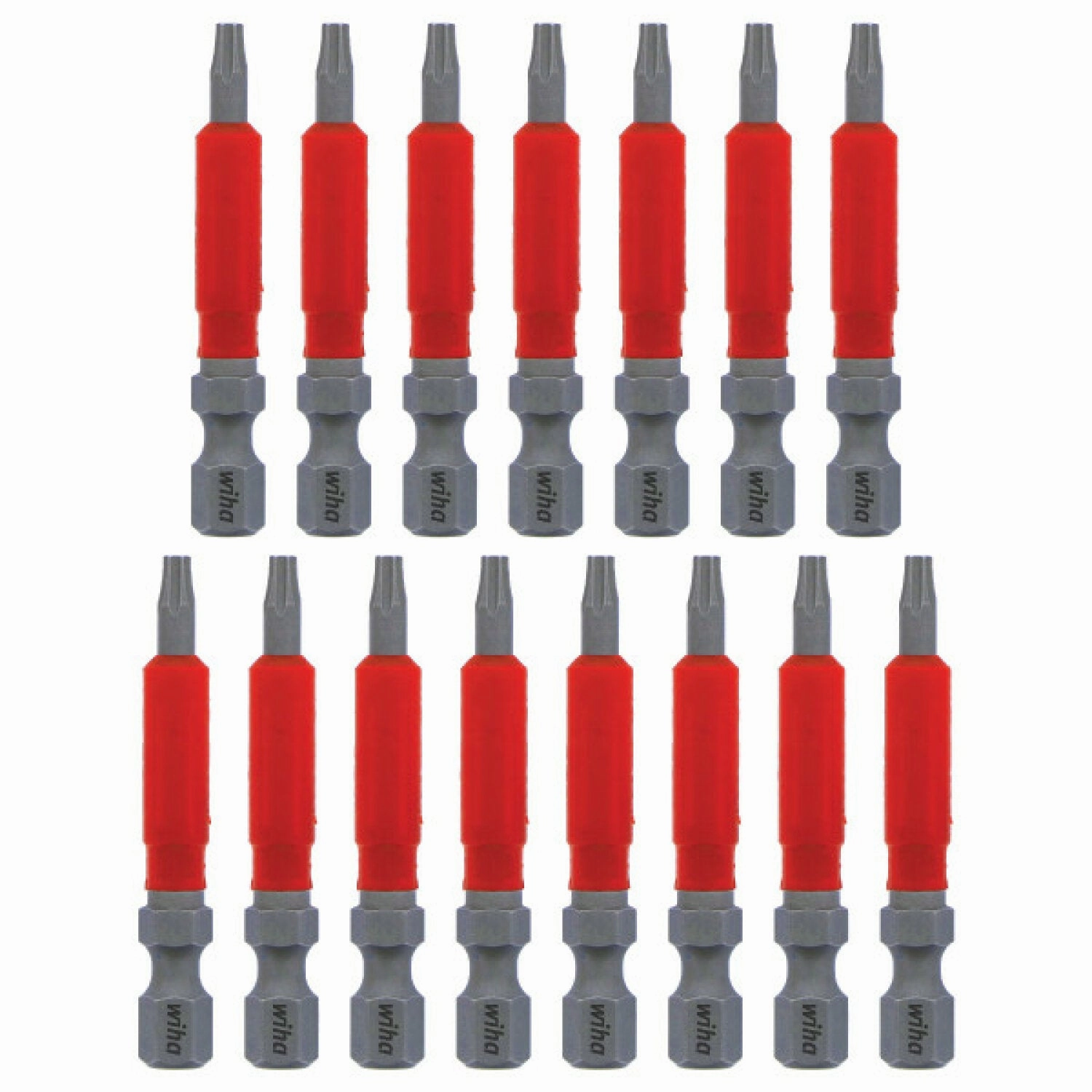 Wiha Tools 76650 MaxxTor Impact Bit TORX T10 - 49mm - 15 Pack