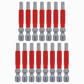 Wiha Tools 76653 MaxxTor Impact Bit TORX T25 - 49mm - 15 Pack