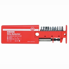 Wiha Tools 79243 10 Piece Slotted/Phillips/TORX Bit Selector
