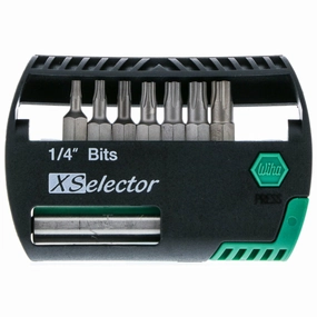 Wiha Tools 79450 7 Piece Security TORX Plus XSelector Bit Set