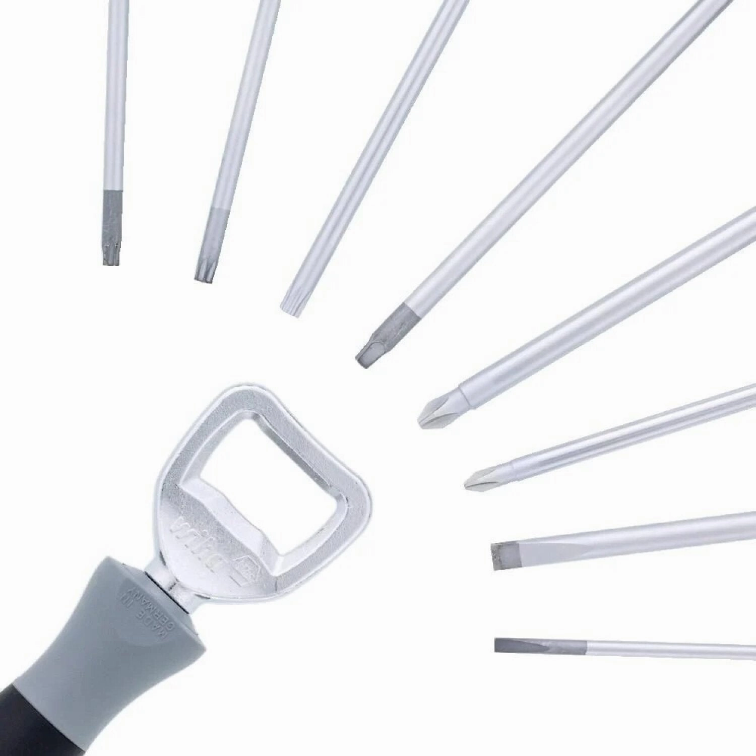 Wiha Tools 85850 85th Anniversary Limited Edition Screwdriver & Bottle Opener Set, 8.5 Pc.