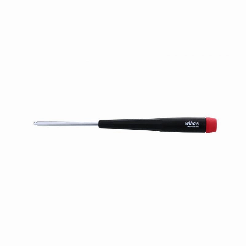 Wiha Tools 96431 Precision Screwdriver Ball End Hex 1/8 x 60mm