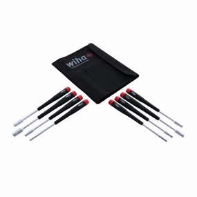 Wiha Tools Tools 26598 8 Piece Precision Nut Driver Set - Metric