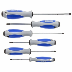 Witte 9T 653864 Maxxpro Slotted and Phillips Screwdriver Set, 6 Piece