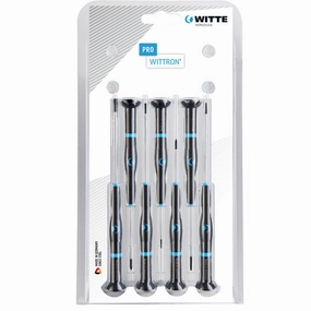 Wittron 9T 89342 7 Piece Wittron Slotted and Phillips Screwdriver Set