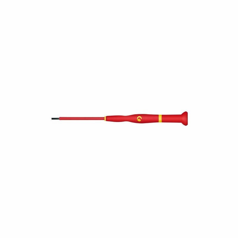 Wittron 9T 89935 Insulated Screwdriver, Slotted, 3/64x1-3/4