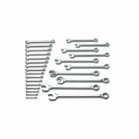 Wright Tool 726 26 Piece 12 Point Combination Wrench Set 1/4-Inch - 2-Inch