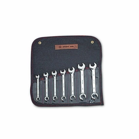 Wright Tool 742 Open-End Flare Nut Wrench Set 7 Piece