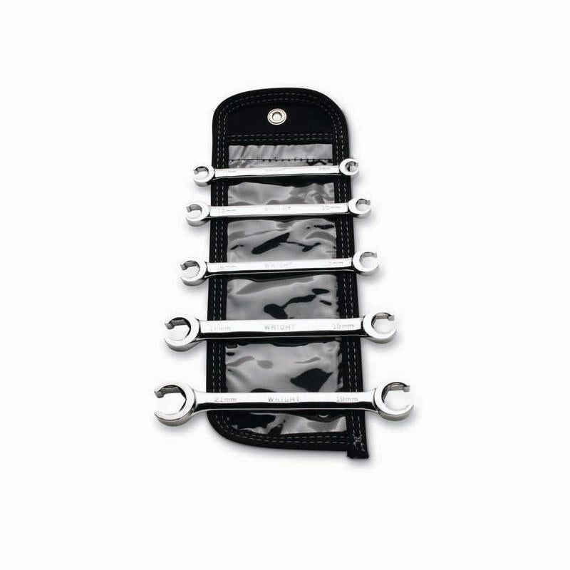 Wright Tool 744 Metric Flare Nut Wrench Set 5 Piece