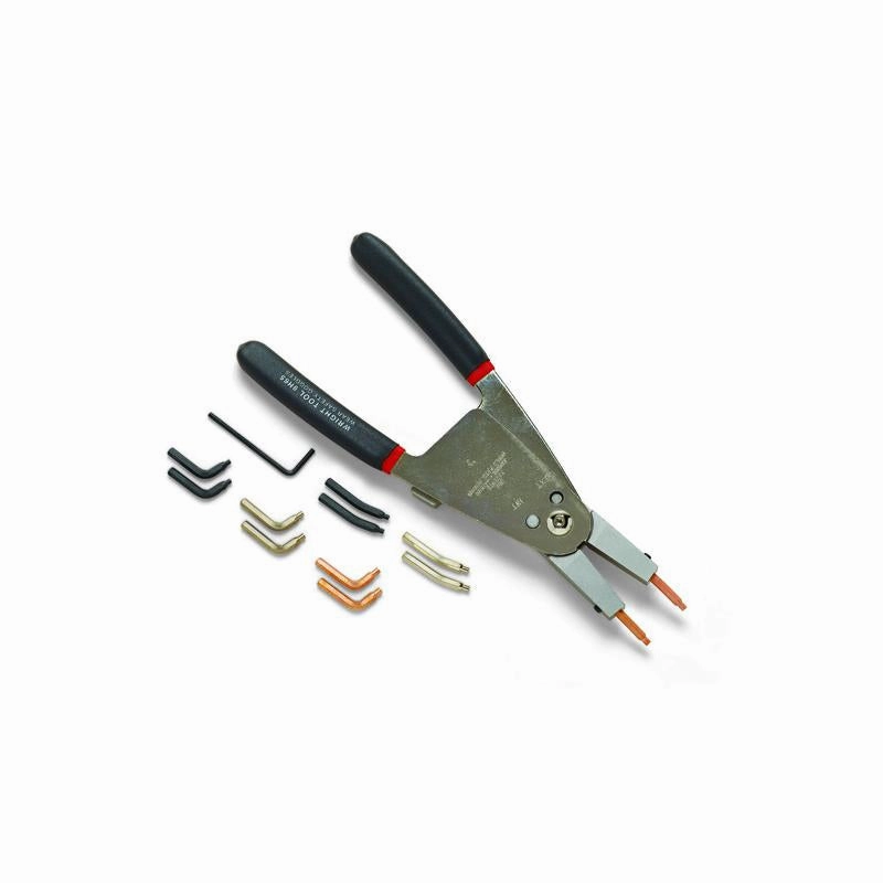 Wright Tool 9H65 Retaining Ring Plier with Ratchet Lock